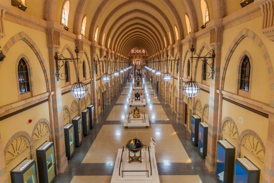 Inside Sharjah Museum of Islamic Civilization