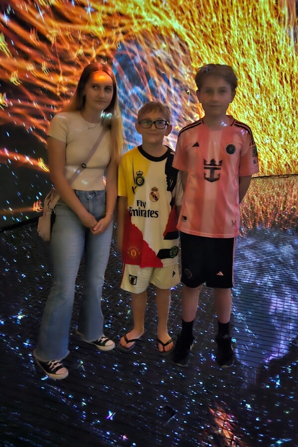 biocosmos exhibit at TeamLab Phenomena